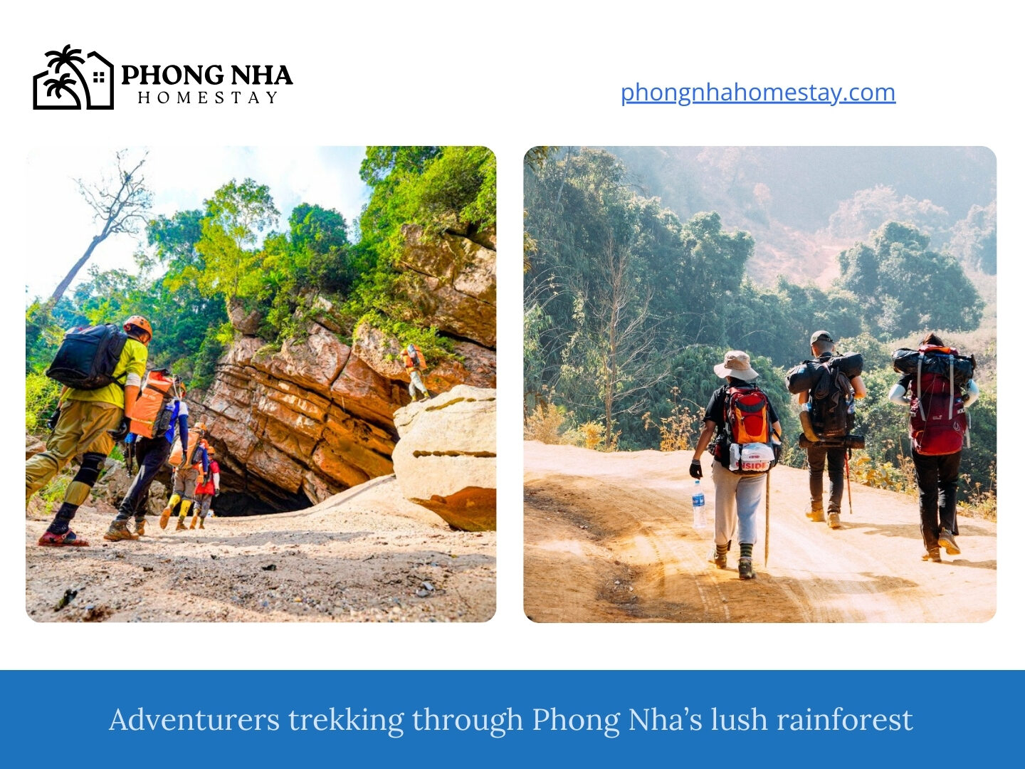 Adventurers-trekking-through-Phong-Nhas-lush-rainforest