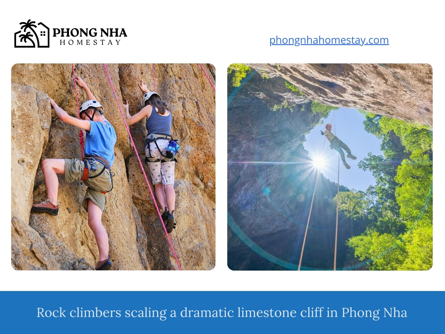 Rock-climbers-scaling-a-dramatic-limestone-cliff-in-Phong-Nha