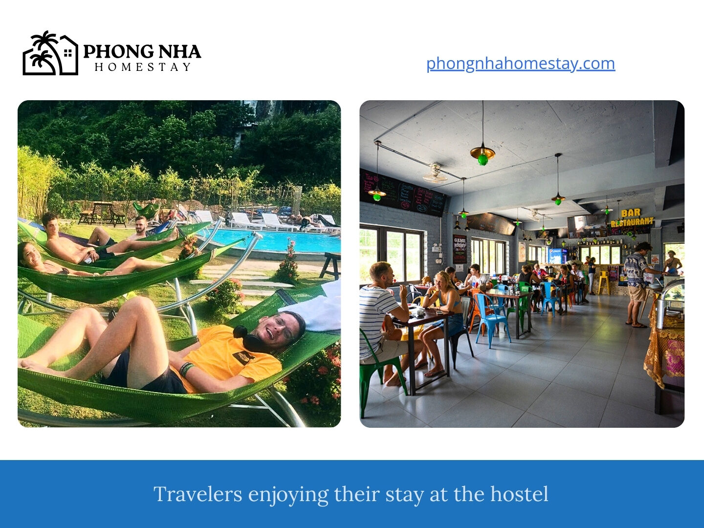 Travelers-enjoying-their-stay-at-the-hostel