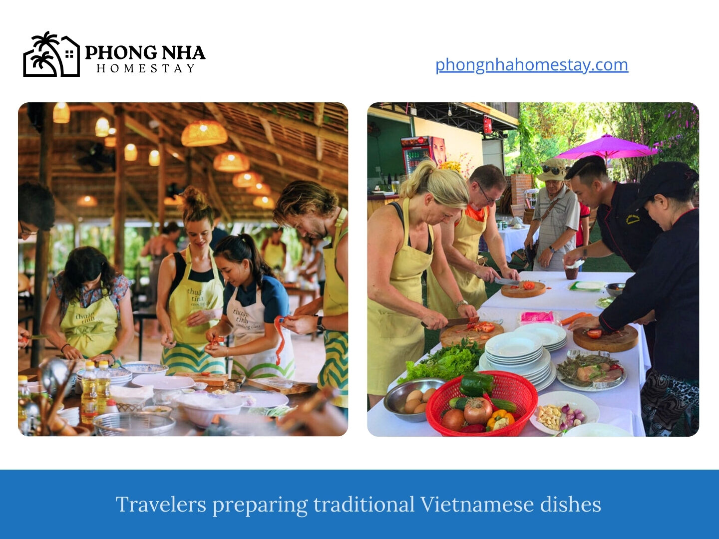 Travelers-preparing-traditional-Vietnamese-dishes